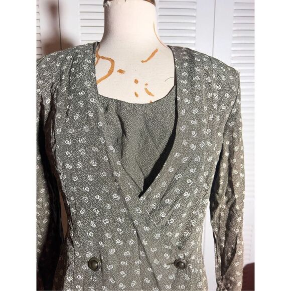 Ultra Dress | Women’s | Blazer | Size 12 | Vintage Lightweight Blazer w/ Faux Fr - Picture 4 of 8